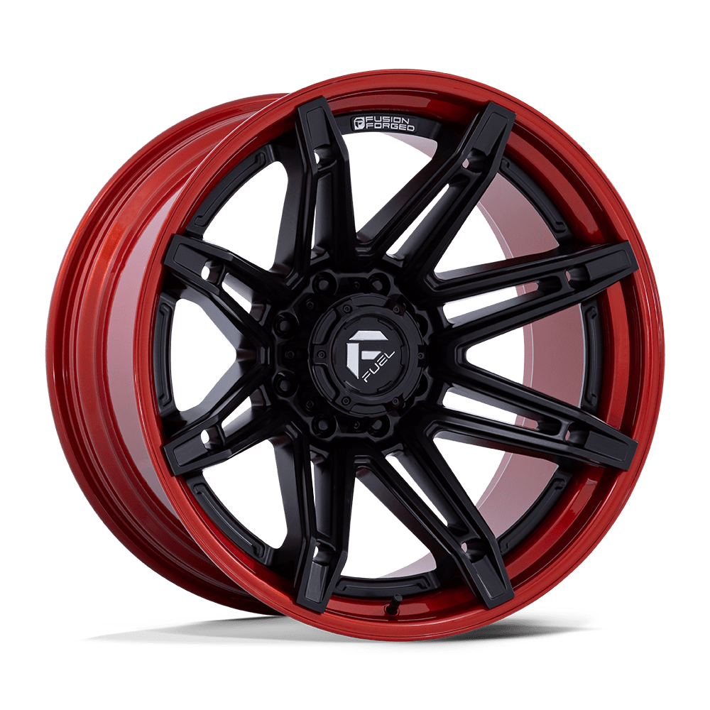 3.5 inch Lift Vertex Bundle w/ 20x10 Black Red Wheels - No Tires- 2wd/4wd