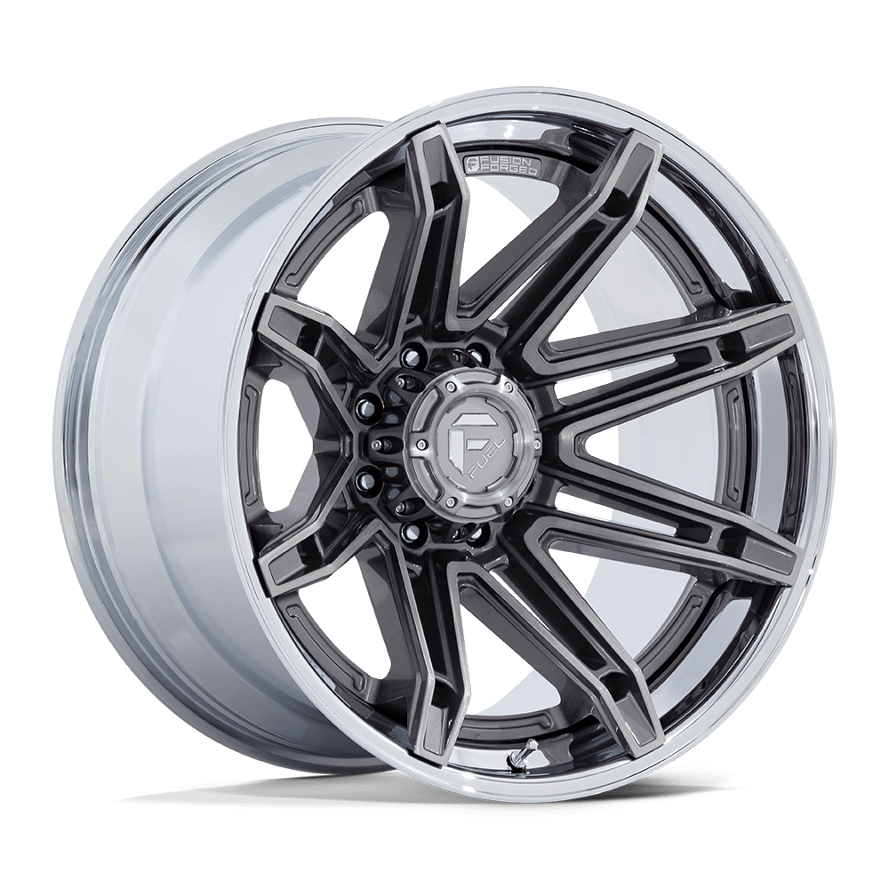 6 inch N3 Bundle w/ 22x10 Platinum Chrome Wheels - No Tires - 4wd