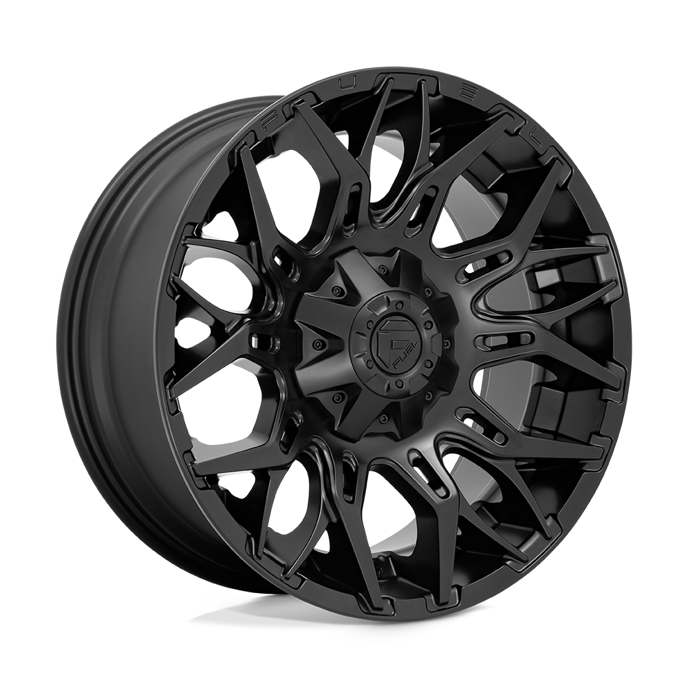 7 inch Lift M1 Bundle w/ 22x12 Black Wheels - 35in Nitto Ridge Grapplers & Upper Control Arms- 4wd (14-18)