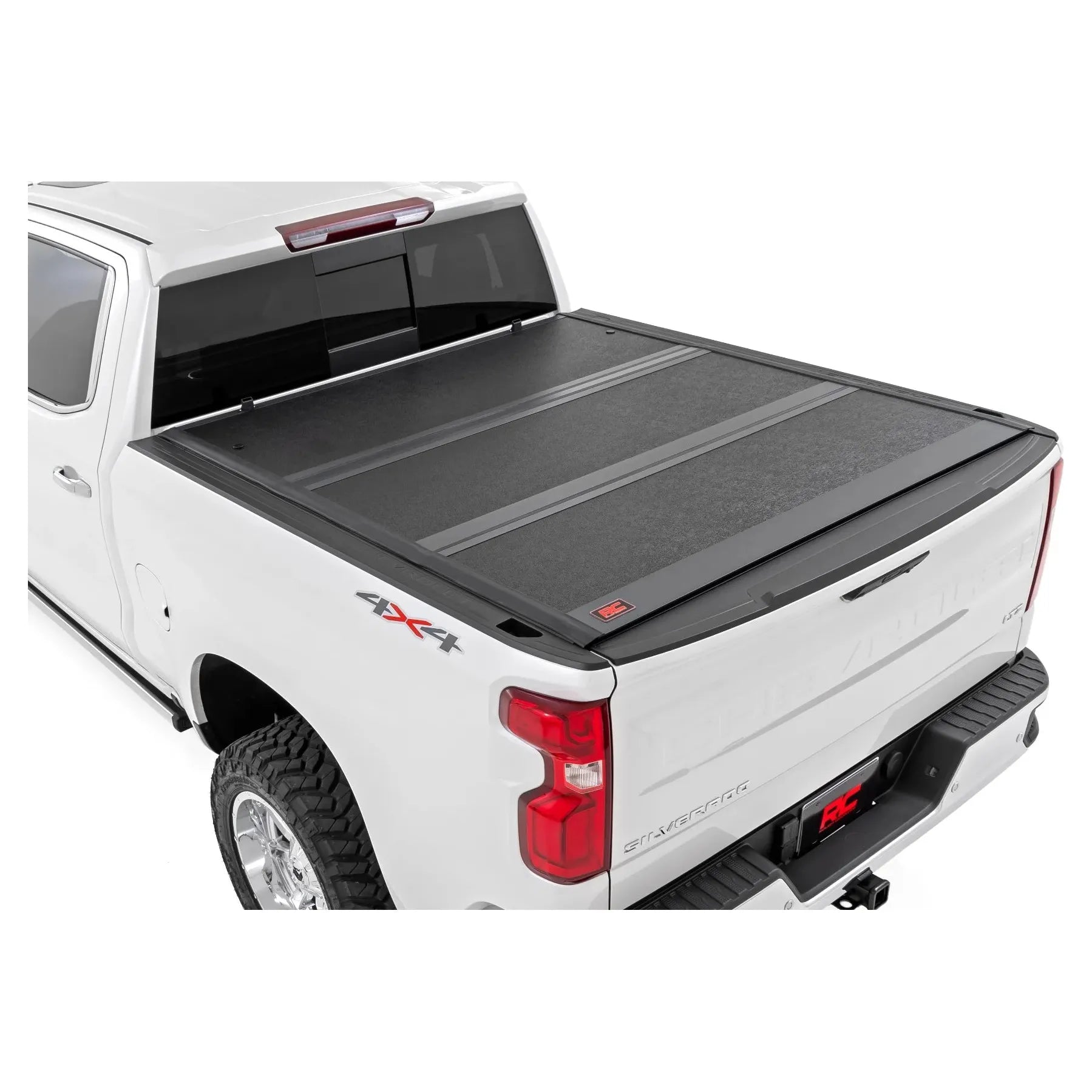 Rough Country Hard Low Profile Bed Cover 5'10 Bed Size Chevy/GMC Sierra 1500 (19-25)/Silverado 1500 (19-25
