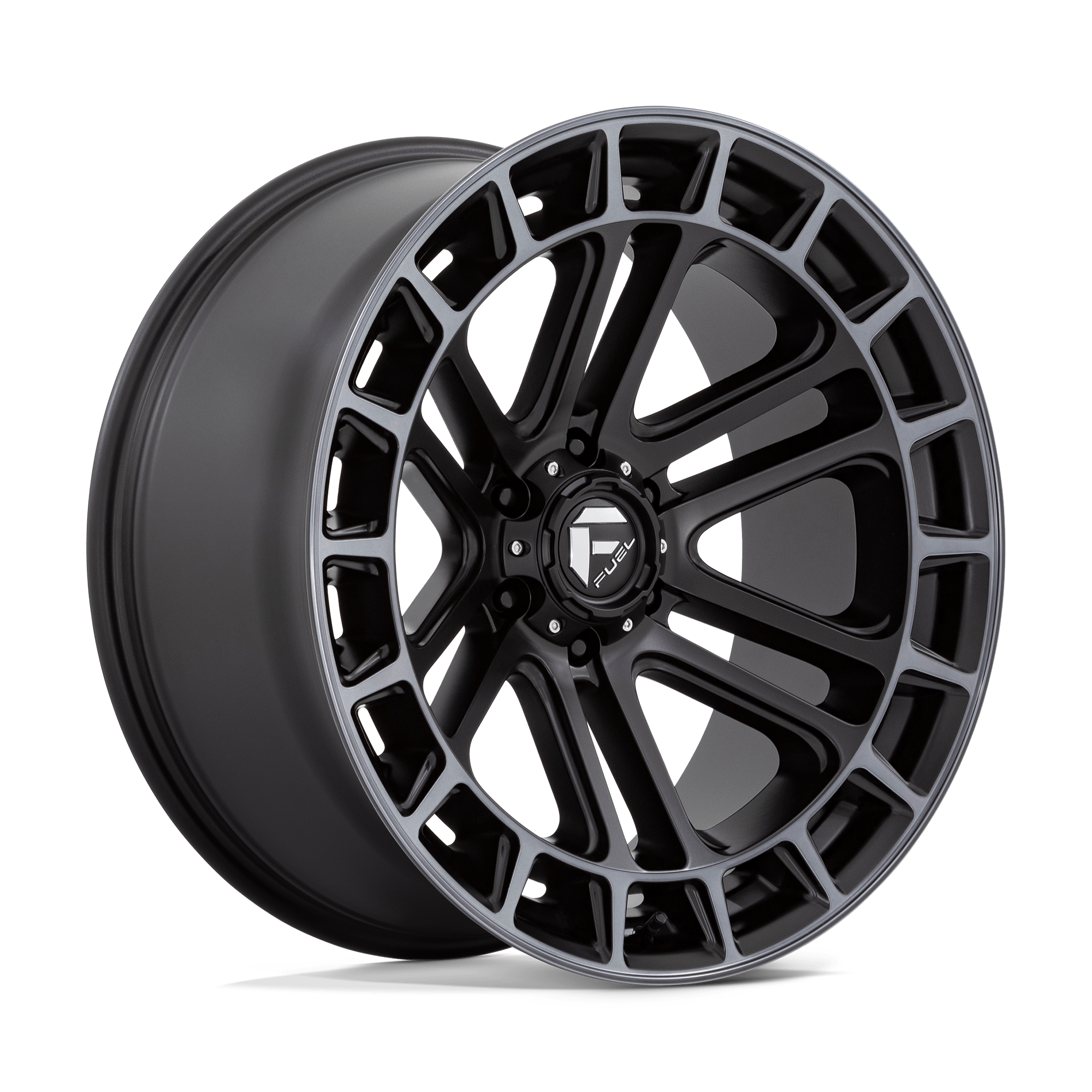 6 inch Lift Bundle N3 w/ 22x10 Matte Black Machined Wheels - No Tires - RAM 1500 4wd
