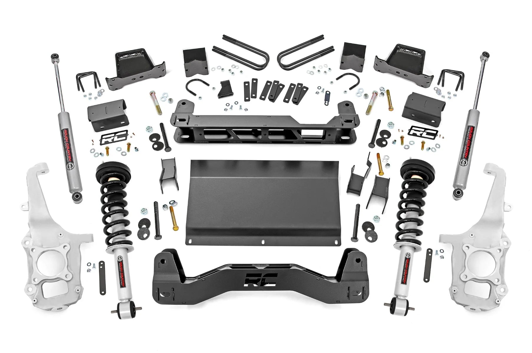 6 inch Lift N3 Bundle w/ 22x12 Bronze Black Wheels - 35in Nitto Trail Grapplers - 4wd