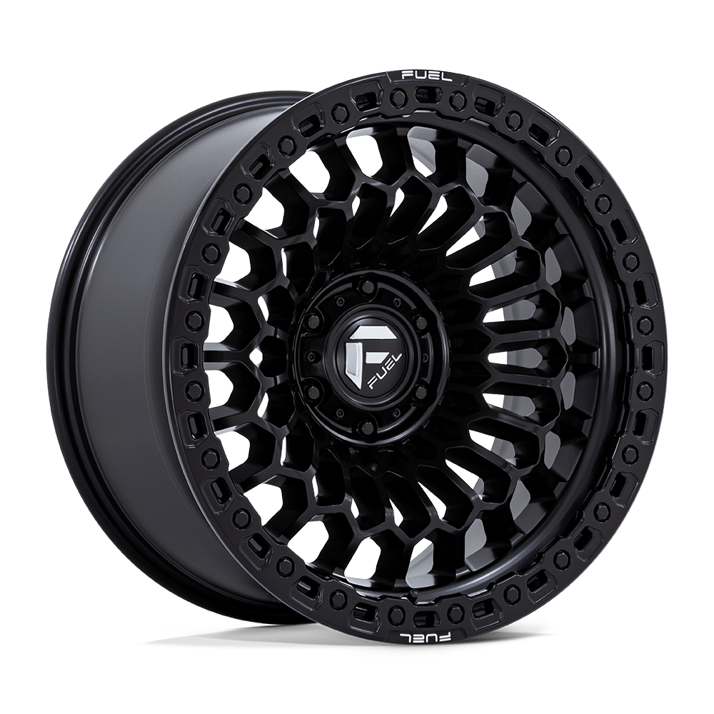 7 inch Lift N3 Bundle w/ 20x10 Matte Black Wheels - 35in Ironman MT-X Tires & Upper Control Arms- 4wd (14-18)