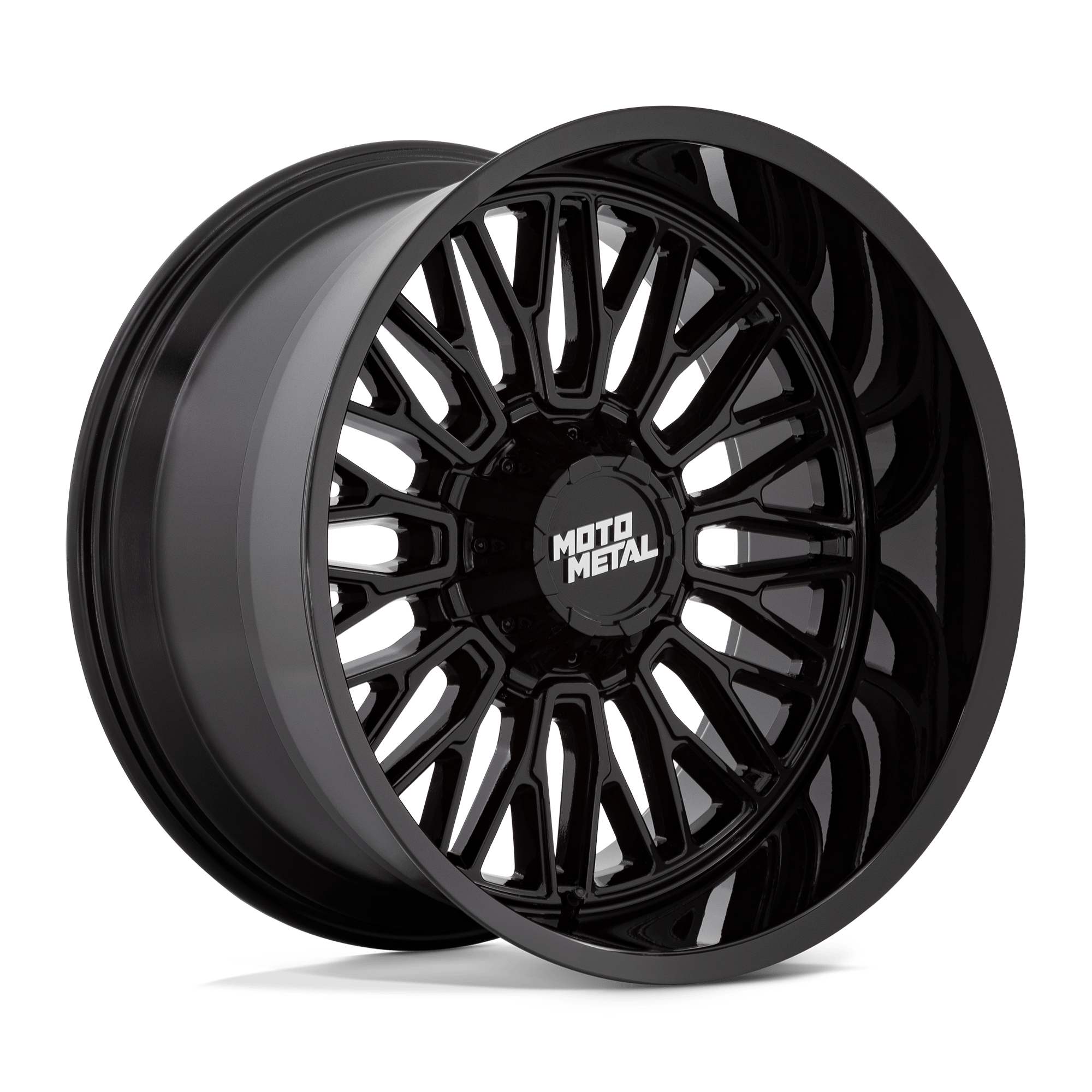 6 inch M1 Bundle w/ 22x10 Gloss Black Wheels - 35in Nitto Ridge Grapplers - 4wd