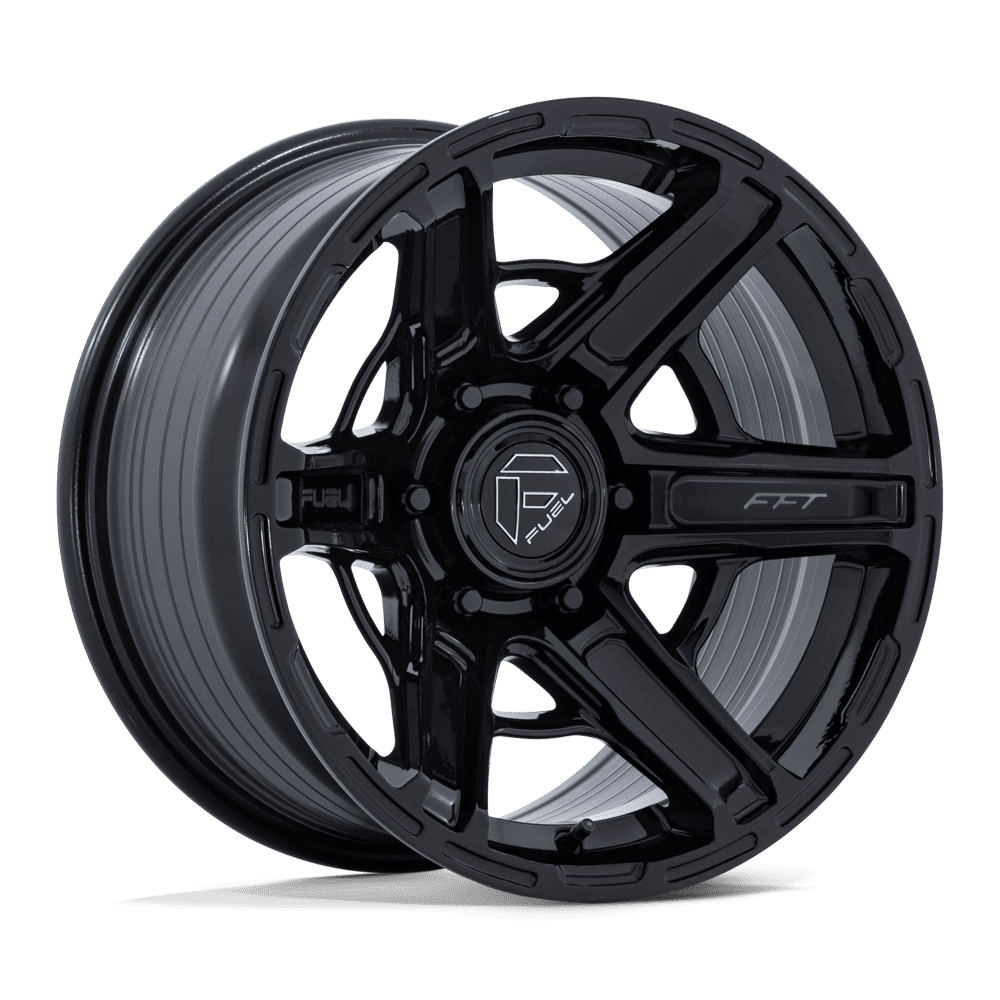 7 inch Lift N3 Bundle w/ 20x10 Gloss Black Wheels - 35in Ironman MT-X Tires & Upper Control Arms- 4wd (14-18)