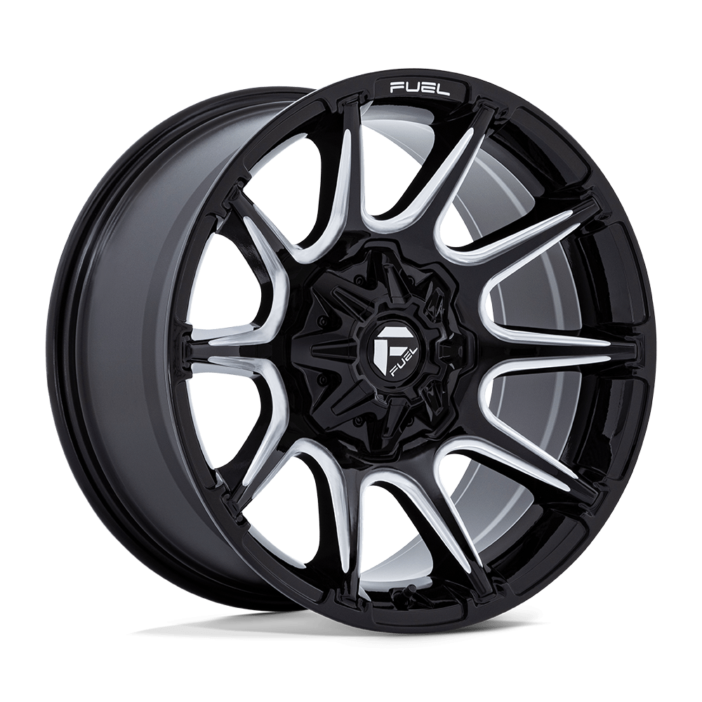 6 inch Lift Bundle N3 w/ 22x12 Black MIlled Wheels- No Tires - JBA UCAs - 2wd