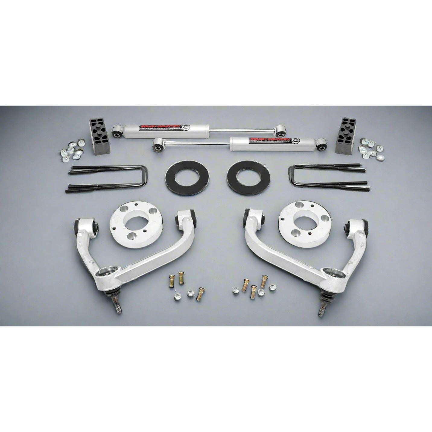 Rough Country 3 Inch Lift Kit Ford F-150 4WD (2014-2020)