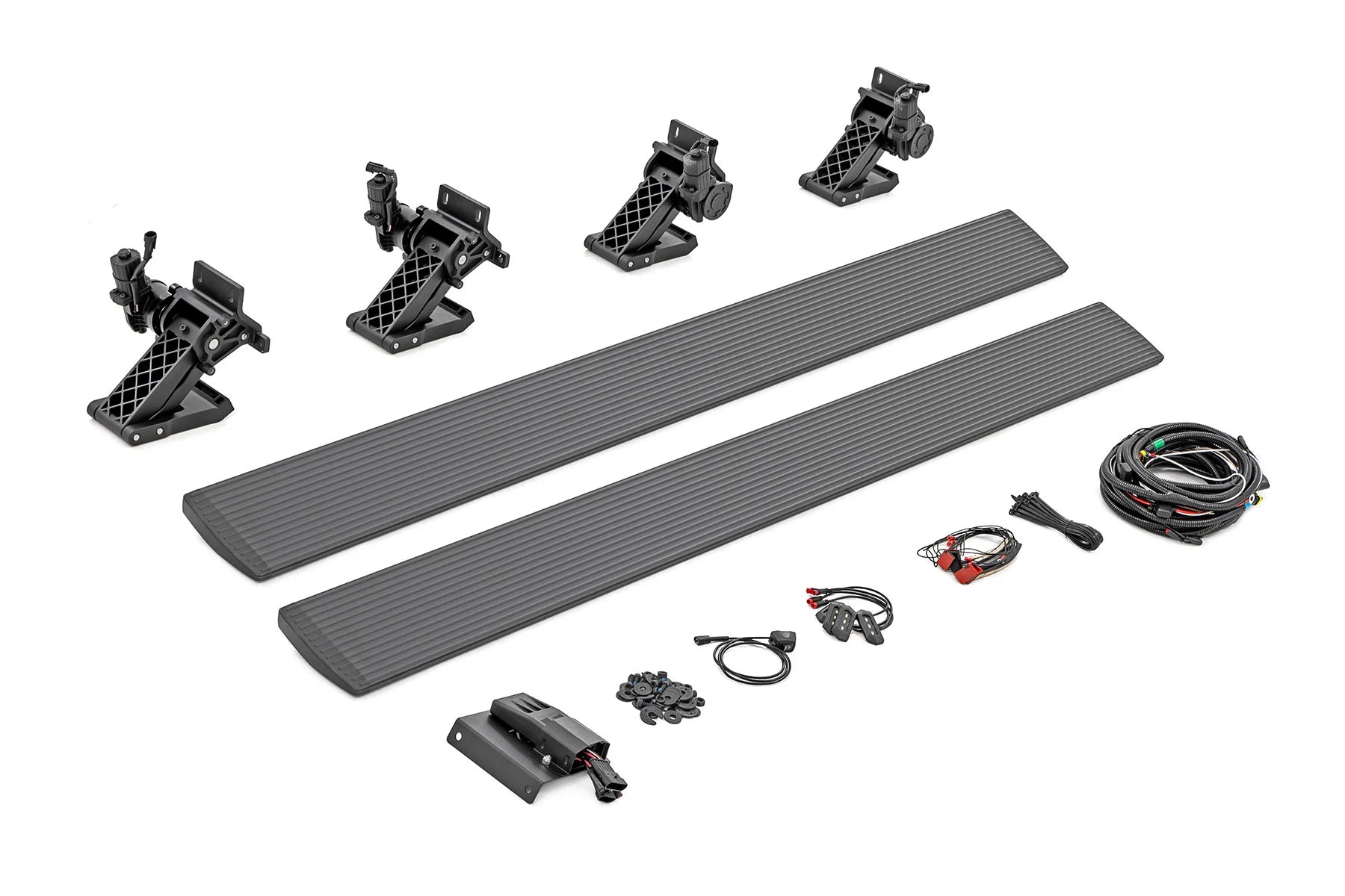 Rough Country Power Running Boards Ford F-150/Lightning/F-250/F-350/Raptor (15-25)