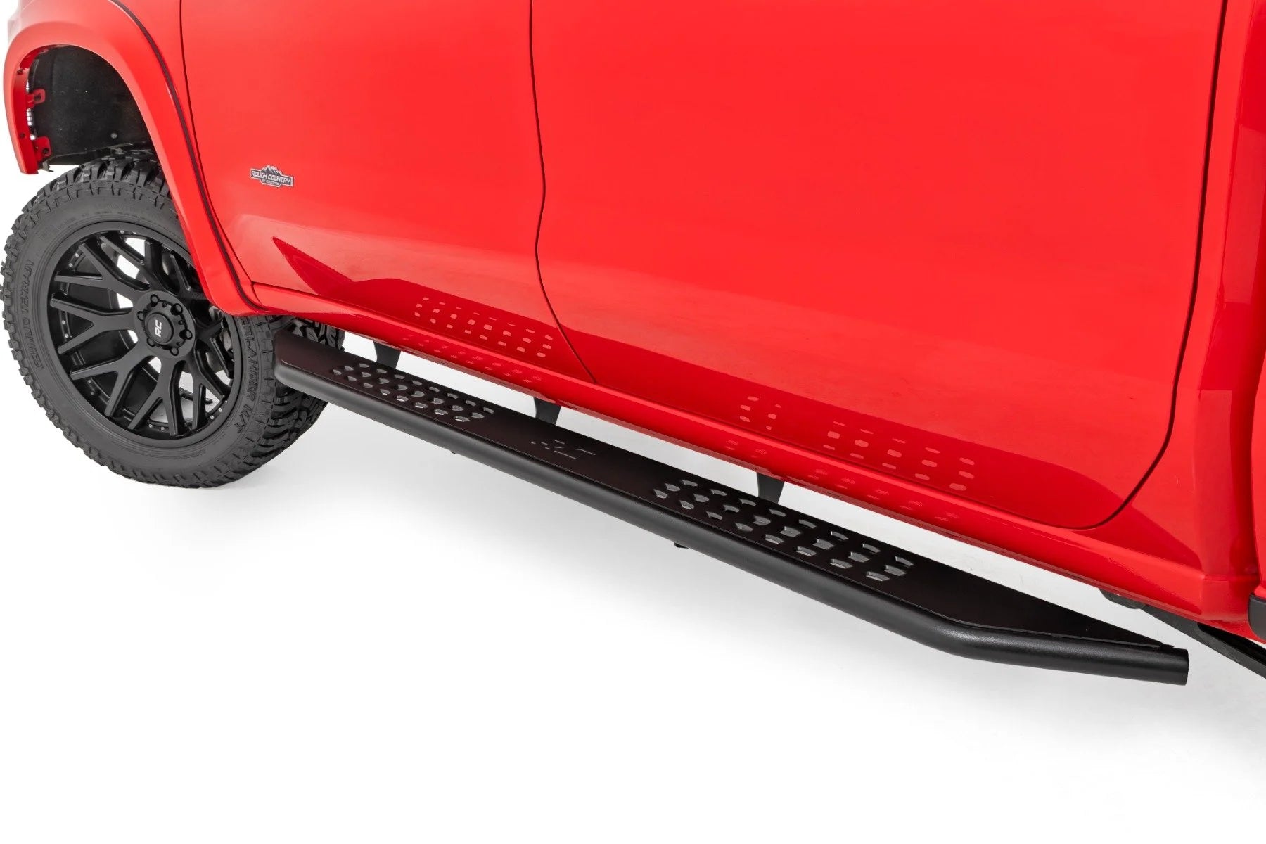 Rough Country OV2 Running Boards Side Step Bars | Crew Cab | Ram 1500 (19-25)/1500 TRX (21-24)