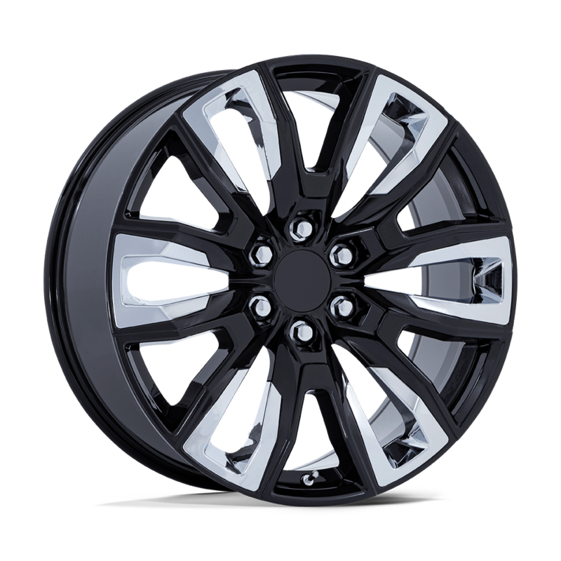 2 inch Level Bundle w/ 22in Black Chrome Wheels and 33in TIS TT1 Mud Tires 2wd/4wd
