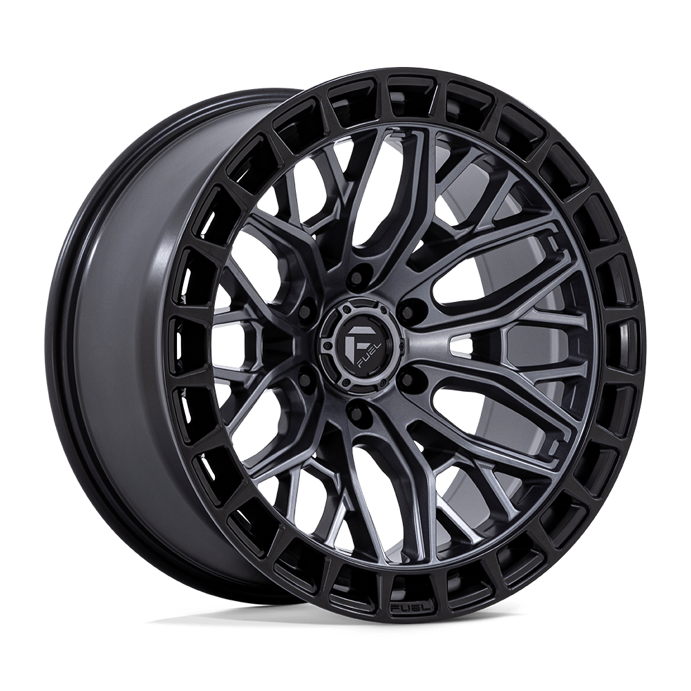 7 inch Lift N3 Bundle w/ 20x10 Gunmetal Black Lip Wheels - 35in Ironman MT-X Tires & Upper Control Arms- 4wd (14-18)