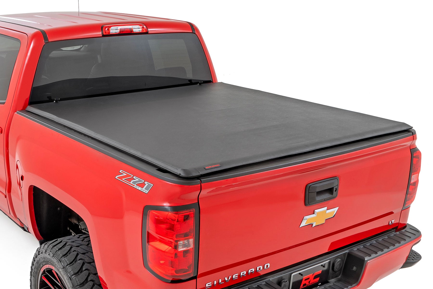 Rough Country Soft Roll Up Bed Cover Chevy/GMC 1500/2500HD/3500HD (14-19 & Classic)