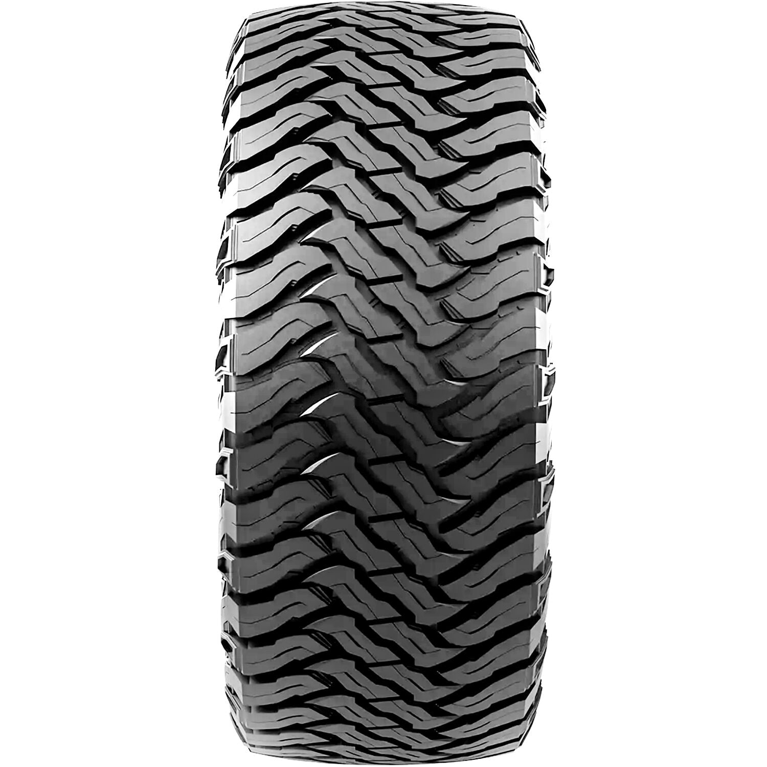 7 inch Lift N3 Bundle w/ 20x10 Gloss Black Wheels - 35in Ironman MT-X Tires & Upper Control Arms- 4wd (14-18)