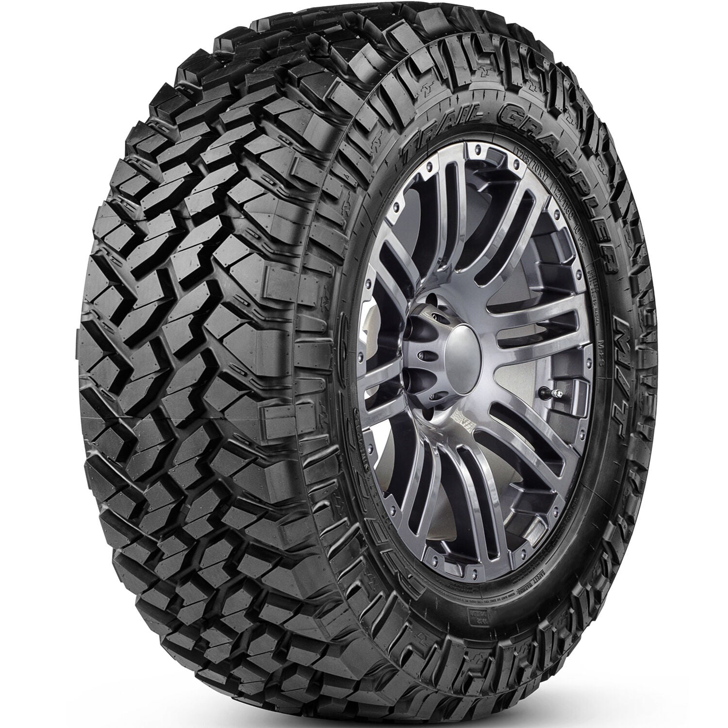 3 inch Lift M1 Bundle w/ 22x10 Black Milled & 33in Nitto Trail Grapplers - 2wd/4wd