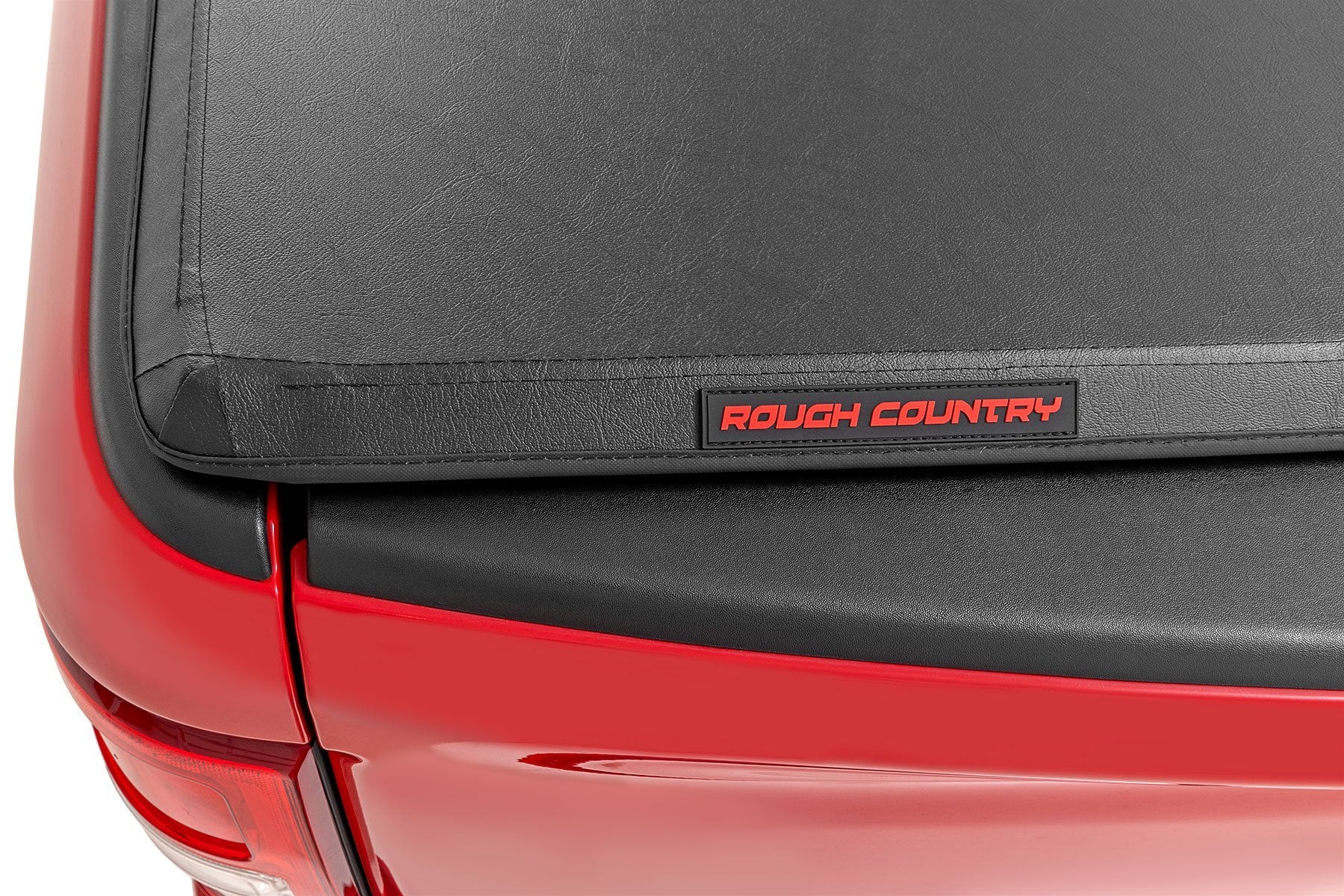 Rough Country Soft Tri-Fold Bed Cover Ford F-150 (15-20)