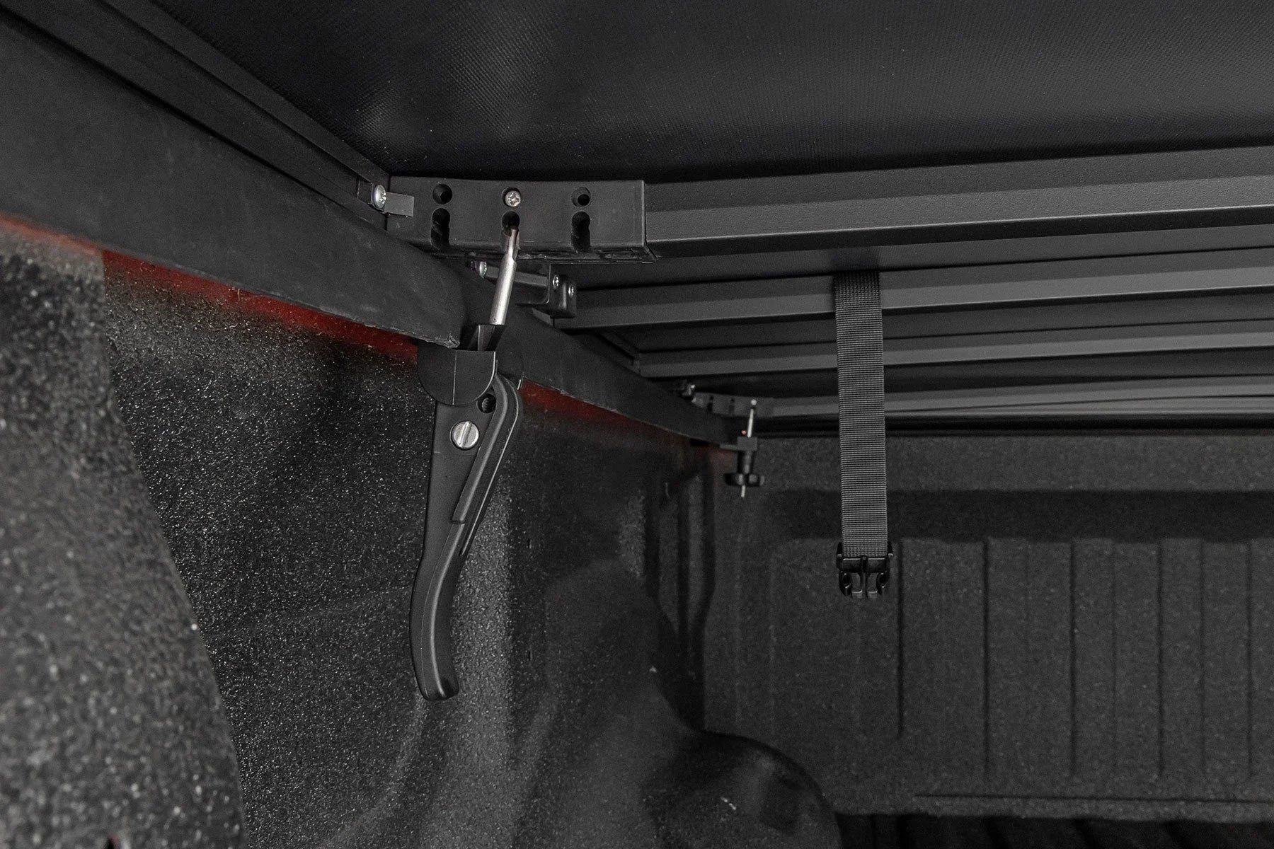 Rough Country Soft Tri-Fold Bed Cover Ford F-150 (15-20)
