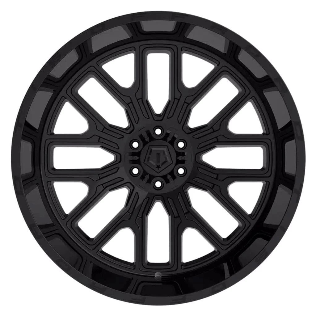 7 inch Lift N3 Bundle w/ 22x12 Gloss Black Wheels - 35in Hercules RT1 Tires & Upper Control Arms- 4wd (14-18)
