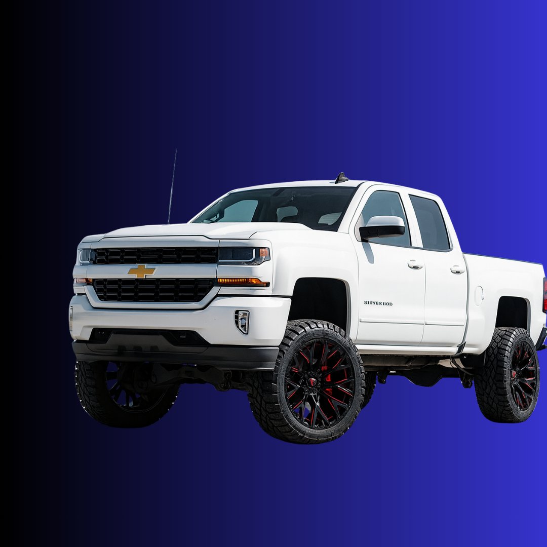 6 to 7 inch Lift Kit and Wheel Bundles  - (14-18) Silverado 1500
