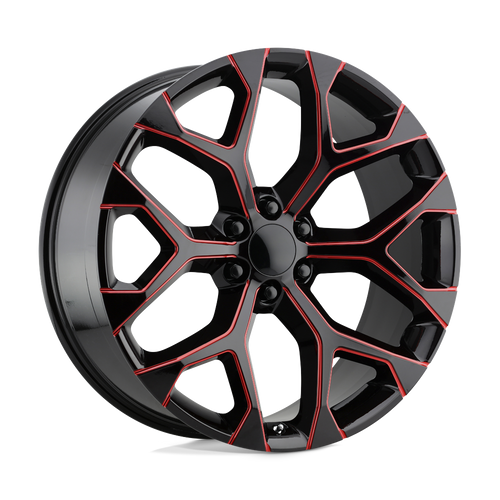 2 inch Level Bundle w/ 20x9 Black Red Rep Wheels & Nitto 420v Tires - 2wd/4wd