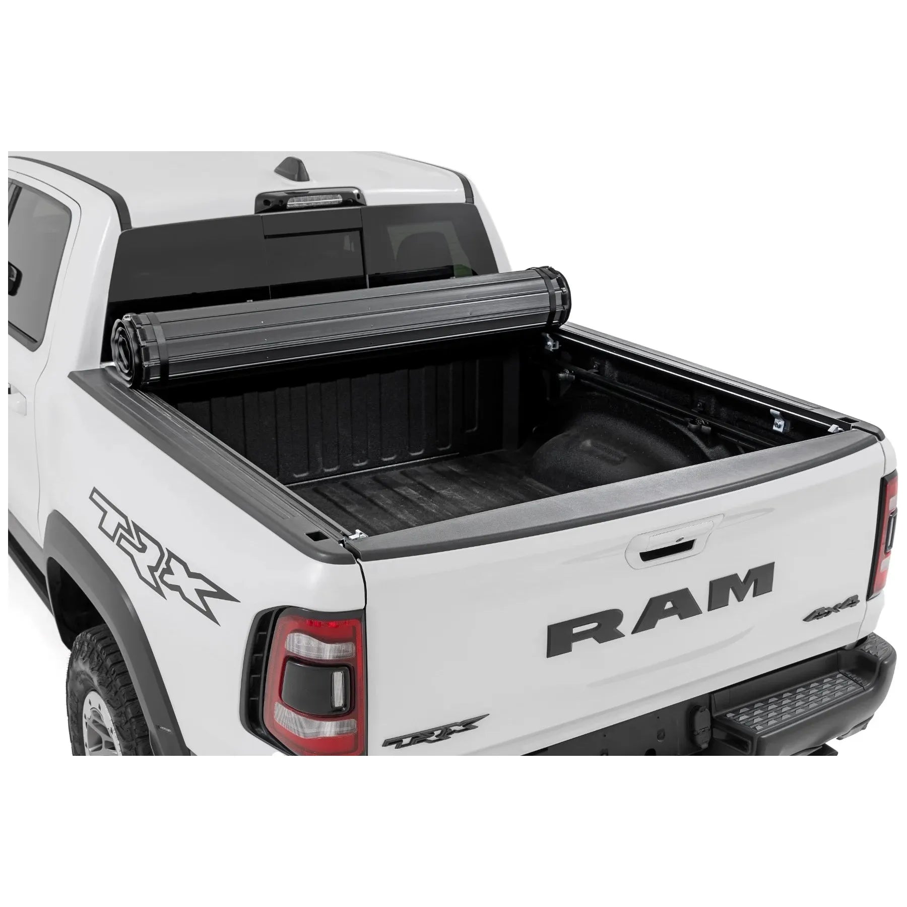 Rough Country Hard Roll Up Bed Cover 5'7" Bed | Ram 1500 (19-25)/1500 TRX (21-24)