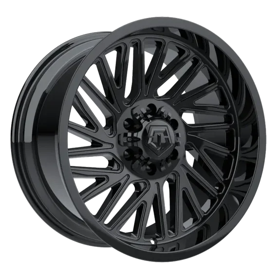 2 inch Level Bundle w/ 20x10 Gloss Black Wheels & 33in Hercules RT1 Tires - 2wd/4wd