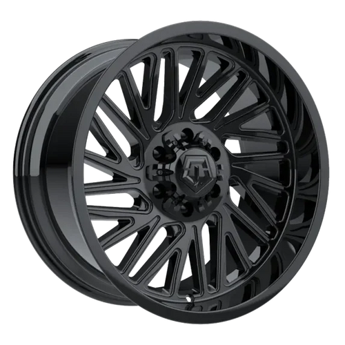 2 inch Level Bundle w/ 20x10 Gloss Black Wheels & 33in Hercules RT1 Tires - 2wd/4wd