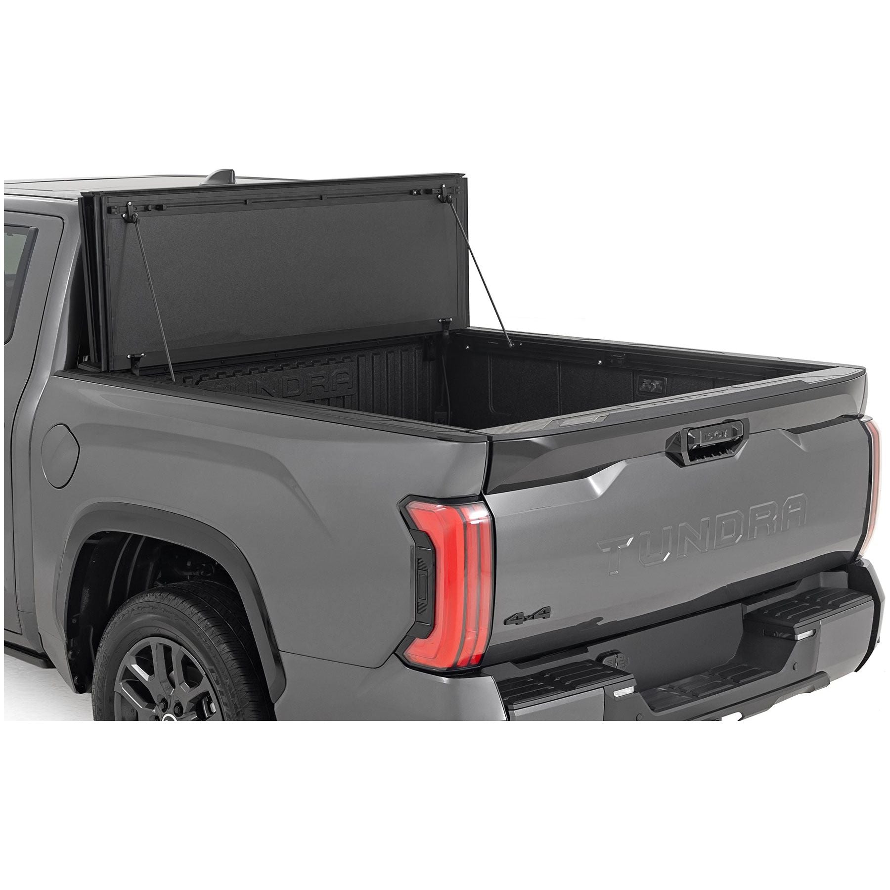 Rough Country Hard Tri-Fold Flip Up Bed Cover 5'7" | Toyota Tundra 2WD/4WD (2022-2025)