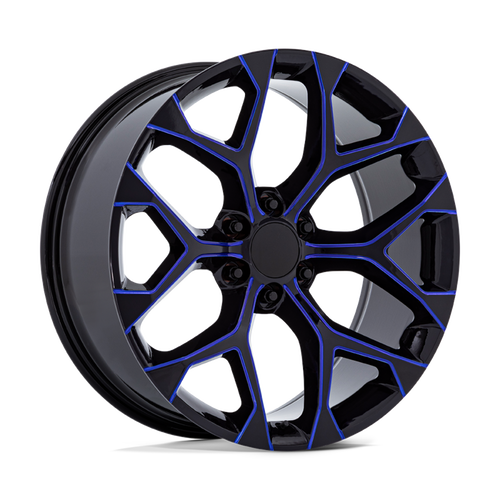2 inch Level Bundle w/ 20x9 Black Blue Rep Wheels & Nitto 420v Tires - 2wd/4wd