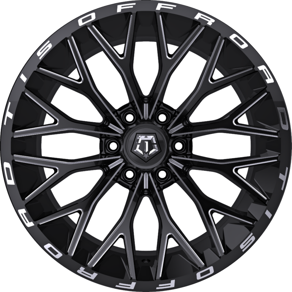 3.5 Inch Lift N3 Bundle w/ 22x10 Black Milled Wheels & 33in Hercules RT1 - 2wd/4wd