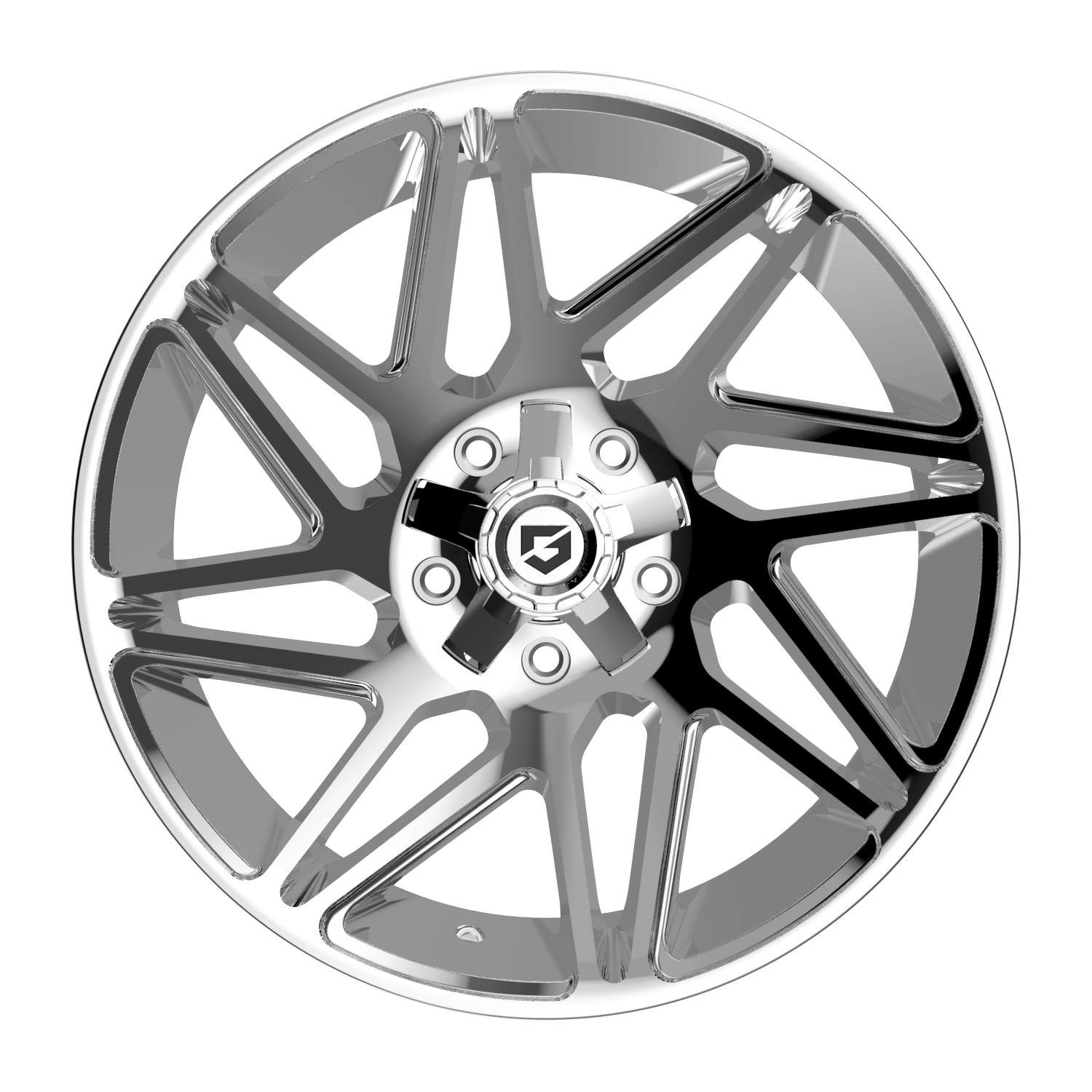 6in Lift N3 Bundle w/ 22x10 Chrome Wheels & 35in Hercules RT1 Tires - 4wd