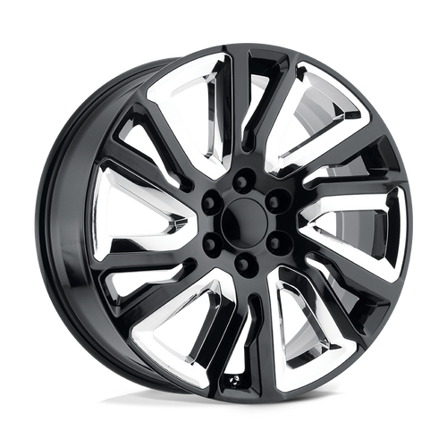 2 inch Level Bundle w/ 22in Black Chrome Rep Wheels and 33in TIS TT1 Mud Tires 2wd/4wd