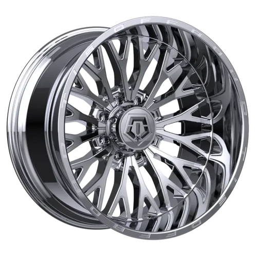 2 inch Level Bundle w/ 20x10 Chrome Wheels & 33in Hercules RT1 Tires - 2wd/4wd