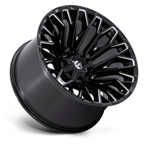 7 inch Lift N3 Bundle w/ 22x12 Black Milled Wheels - 35in Hercule TT1 Tires + Upper Control Arms- 4wd (14-18)