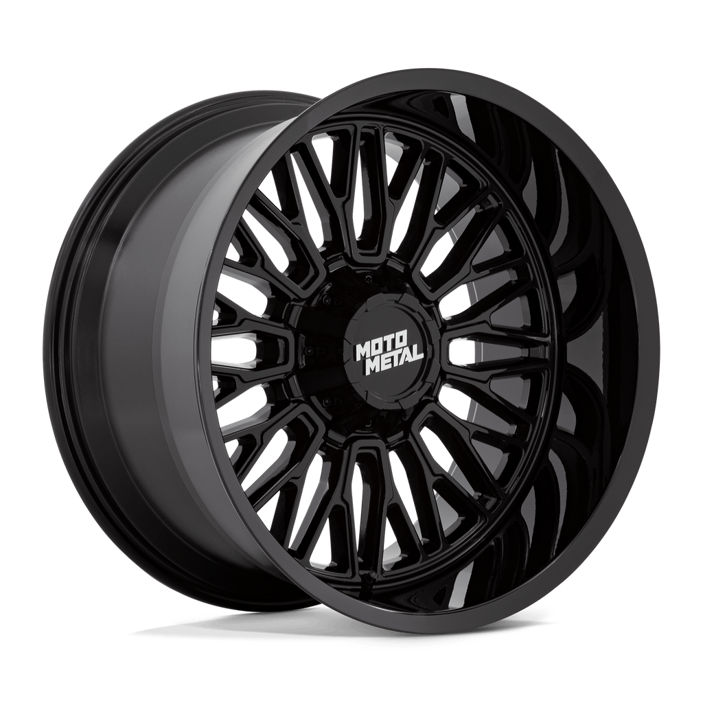 6 inch M1 Bundle w/ 22x10 Gloss Black Wheels - 35in Nitto Ridge Grapplers - 4wd