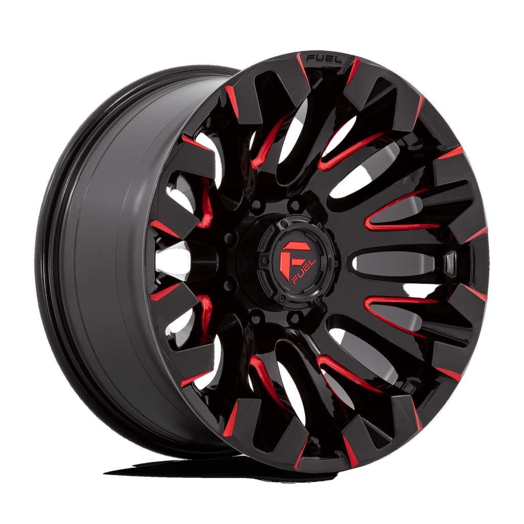6 inch Lift Bundle N3 w/ 20x10 Black Red Wheels- No Tires - JBA UCAs - 2wd
