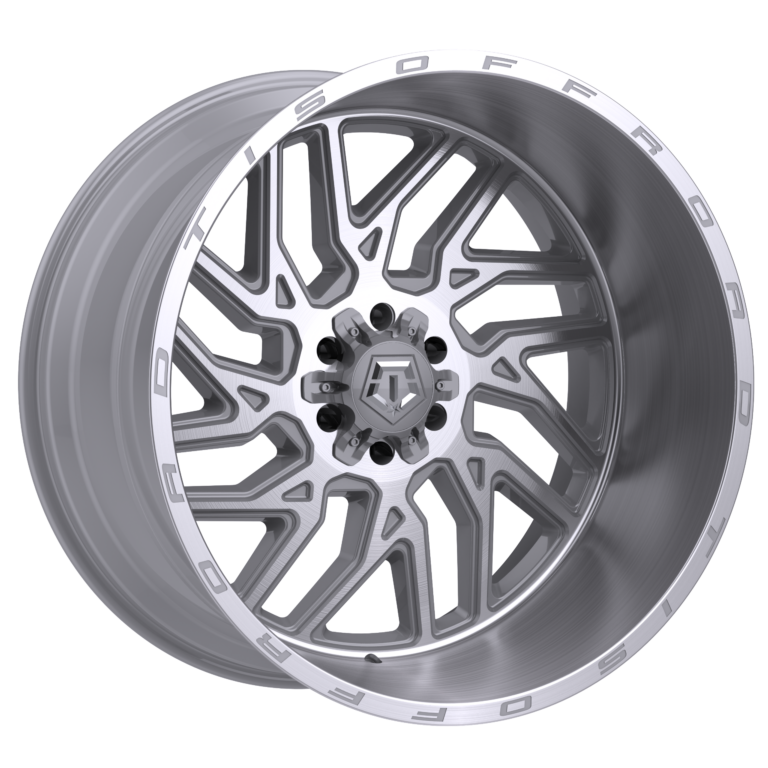 6 inch Lift N3 Bundle w/ 22x12 Silver Brushed Wheels- 35in Hercules TT1 Tires - 4wd