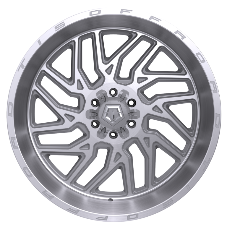 6 inch Lift N3 Bundle w/ 22x12 Silver Brushed Wheels- 35in Hercules TT1 Tires - 4wd