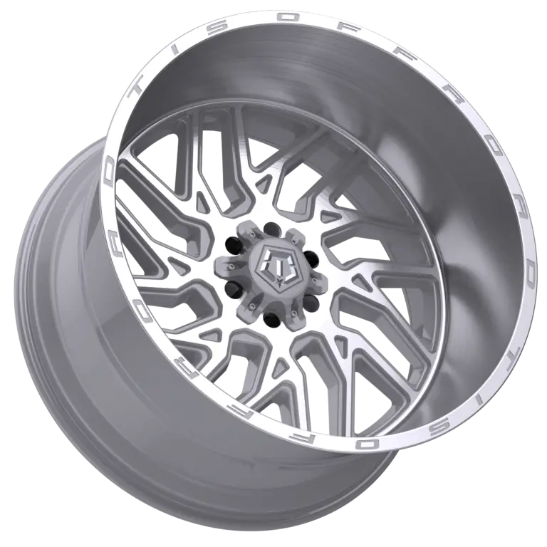 6 inch Lift N3 Bundle w/ 22x12 Silver Brushed Wheels- 35in Hercules TT1 Tires - 4wd