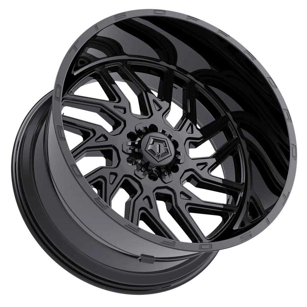 7 inch Lift N3 Bundle w/ 22x12 Gloss Black Wheels - 35in Toyo R/T Tires - 4wd