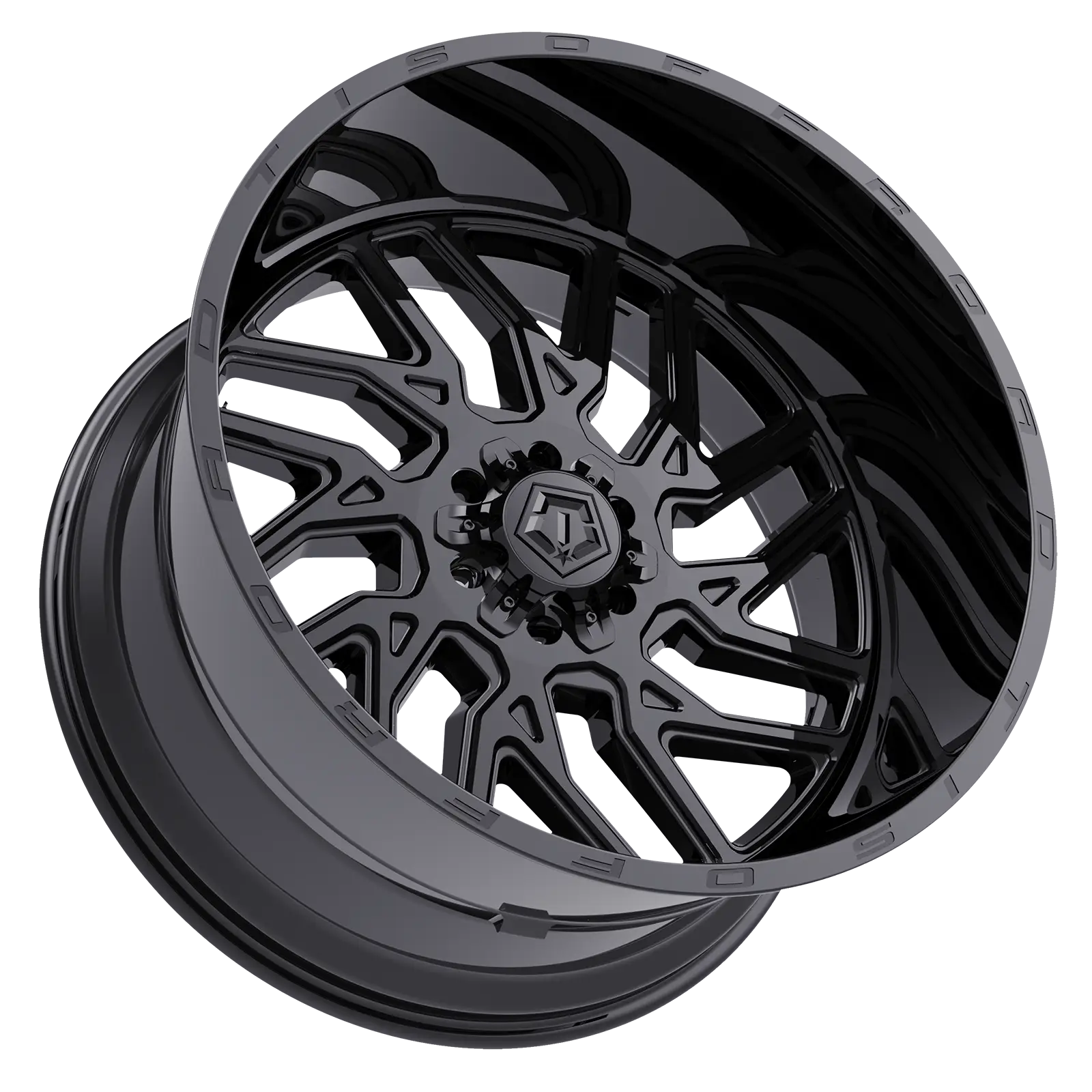 7 inch Lift N3 Bundle w/ 22x12 Gloss Black Wheels - 35in Toyo R/T Tires - 4wd