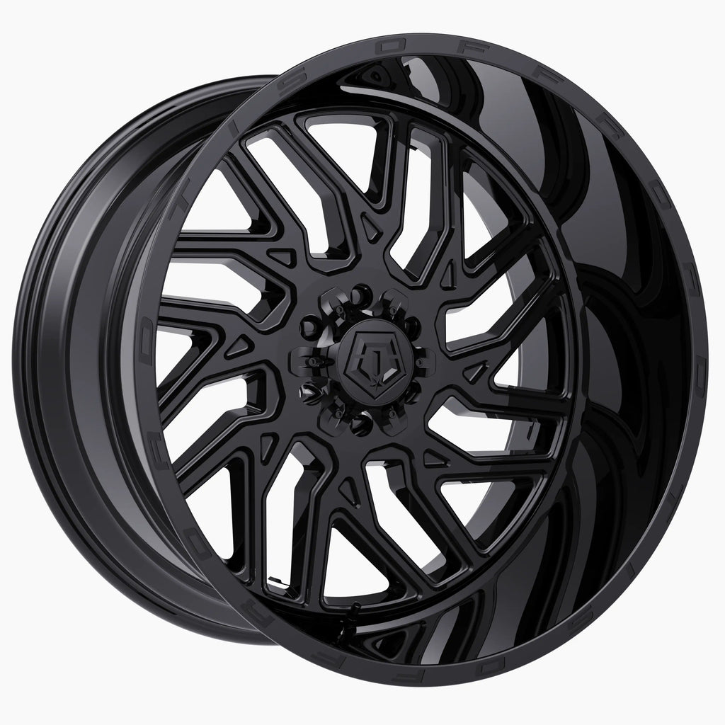 7 inch Lift N3 Bundle w/ 22x12 Gloss Black Wheels - 35in Toyo R/T Tires - 4wd