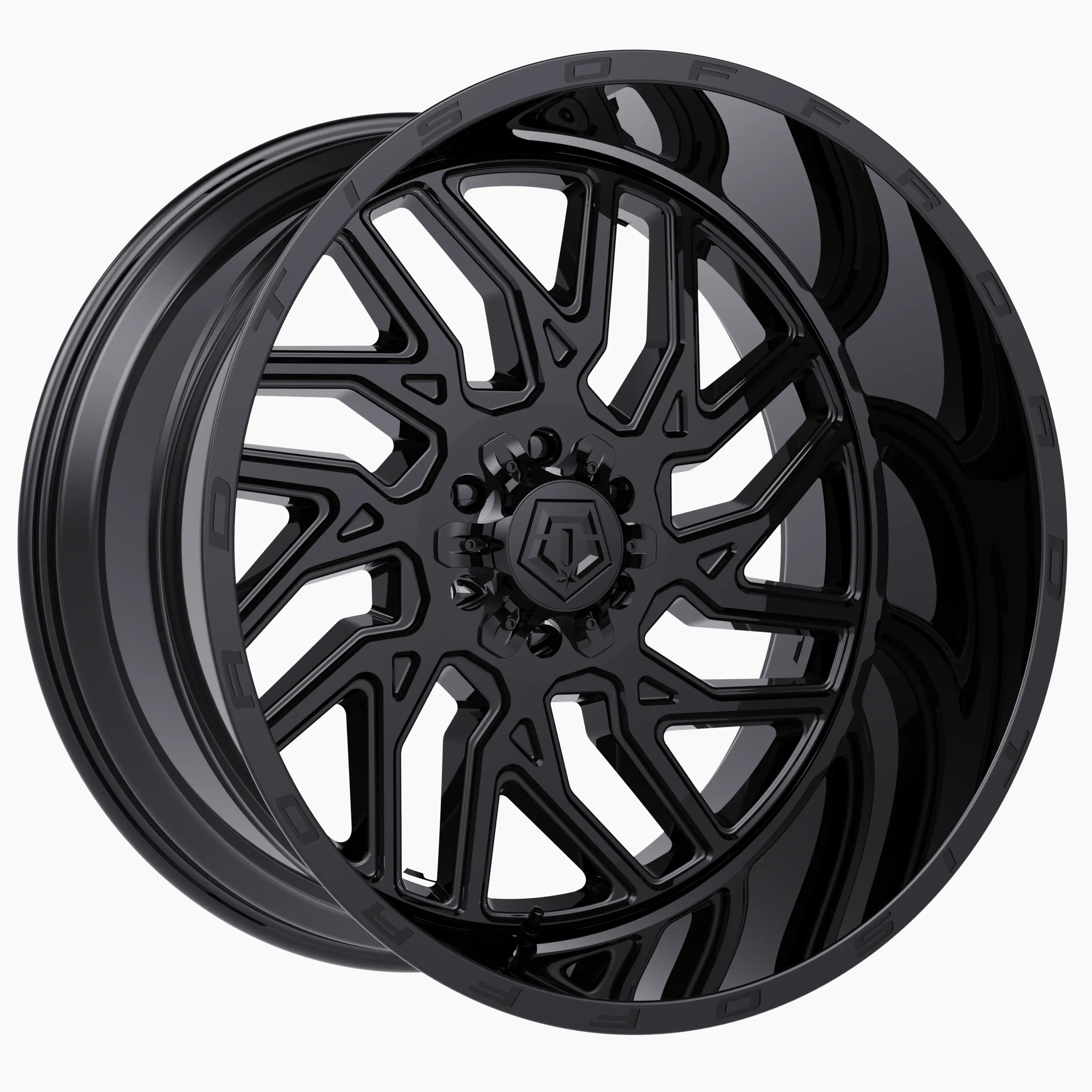 7 inch Lift N3 Bundle w/ 22x12 Gloss Black Wheels - 35in Toyo R/T Tires - 4wd