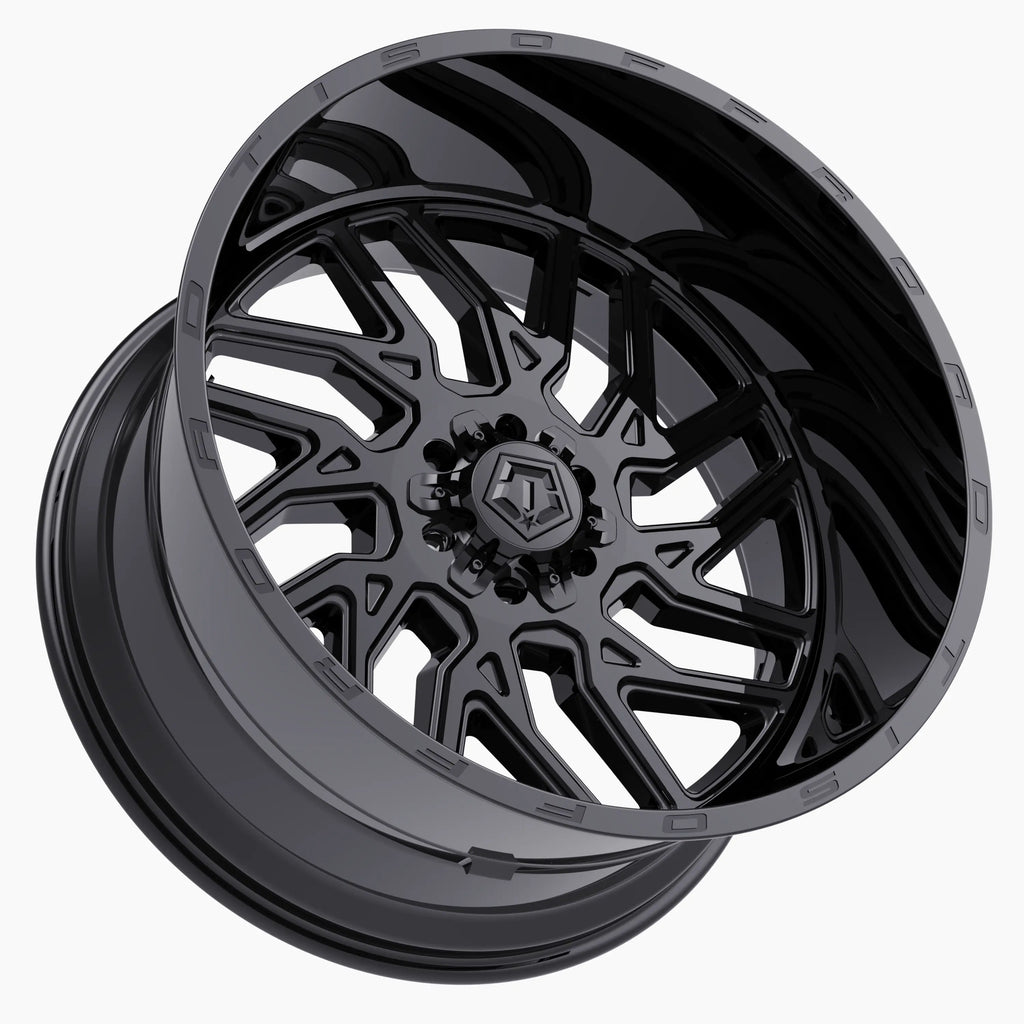 6 inch Bundle w/ 22x12 Gloss Black Wheels & 35in Nitto Ridge Grapplers - 4wd - 4.3 5.3 6.2 Engine