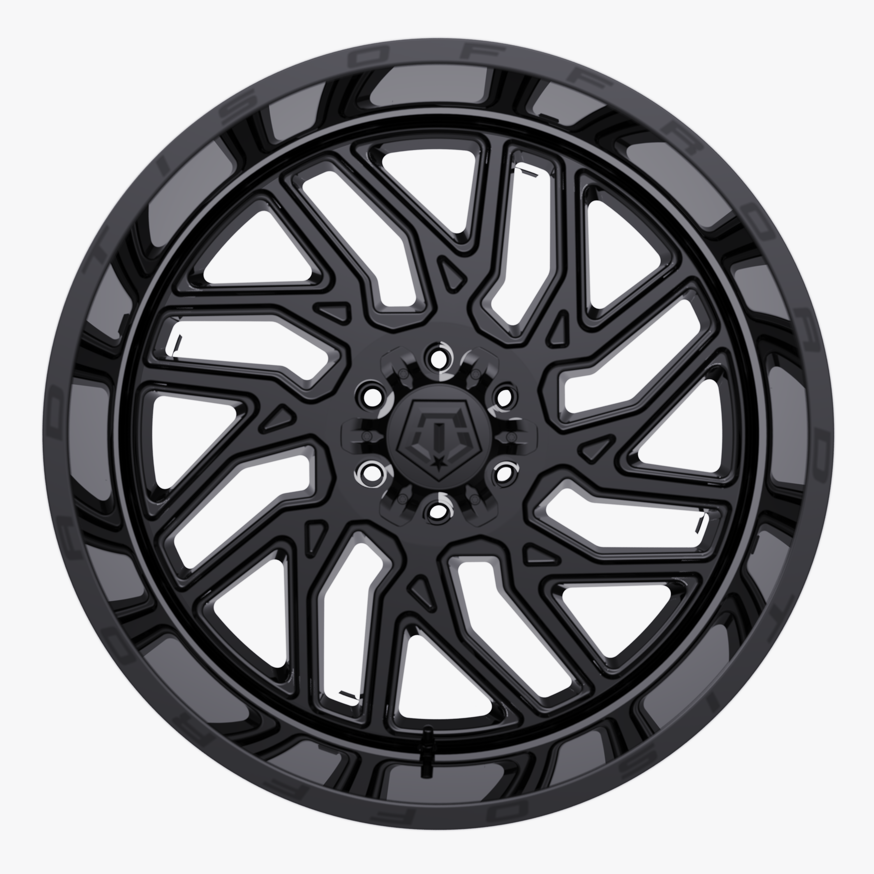 7 inch Lift N3 Bundle w/ 22x12 Gloss Black Wheels - 35in Toyo R/T Tires - 4wd