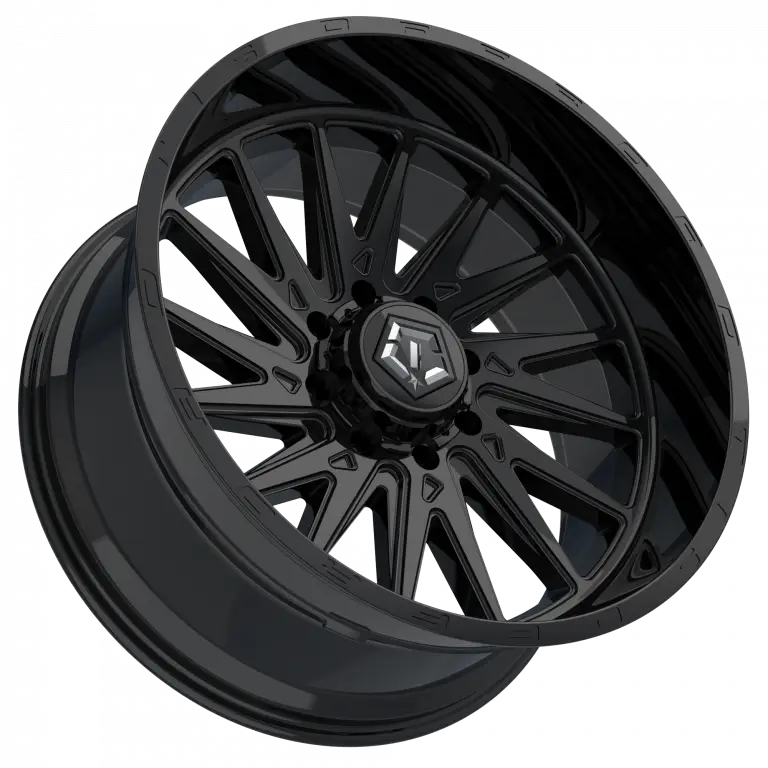 6 inch N3 Bundle w/ 22x10 Gloss Black Wheels - 35in Hercules TT1s - Upper Control Arms -4wd