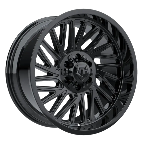 2 inch Level Bundle w/ 20x10 Gloss Black Wheels and 33in TIS TT1 Mud Tires 2wd/4wd