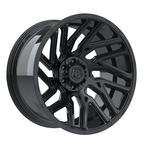 2 in Level Bundle w/ 22x10 Gloss Black Wheels & 33in Hercules RT1 Tires - 2wd/4wd
