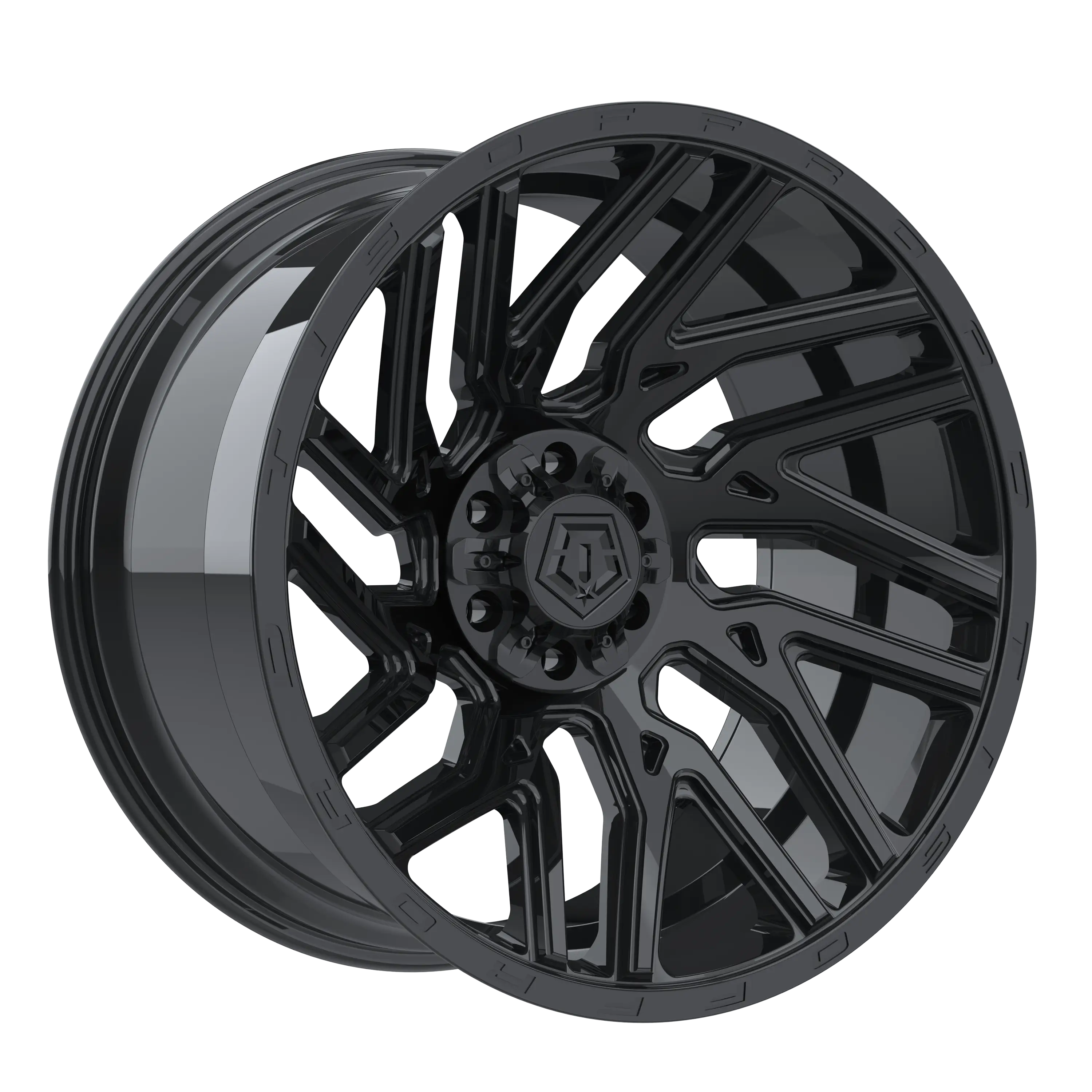 6 inch Bundle w/ 22x12 Gloss Black Wheels & 35in Nitto Ridge Grapplers - 4wd - 4.3 5.3 6.2 Engine
