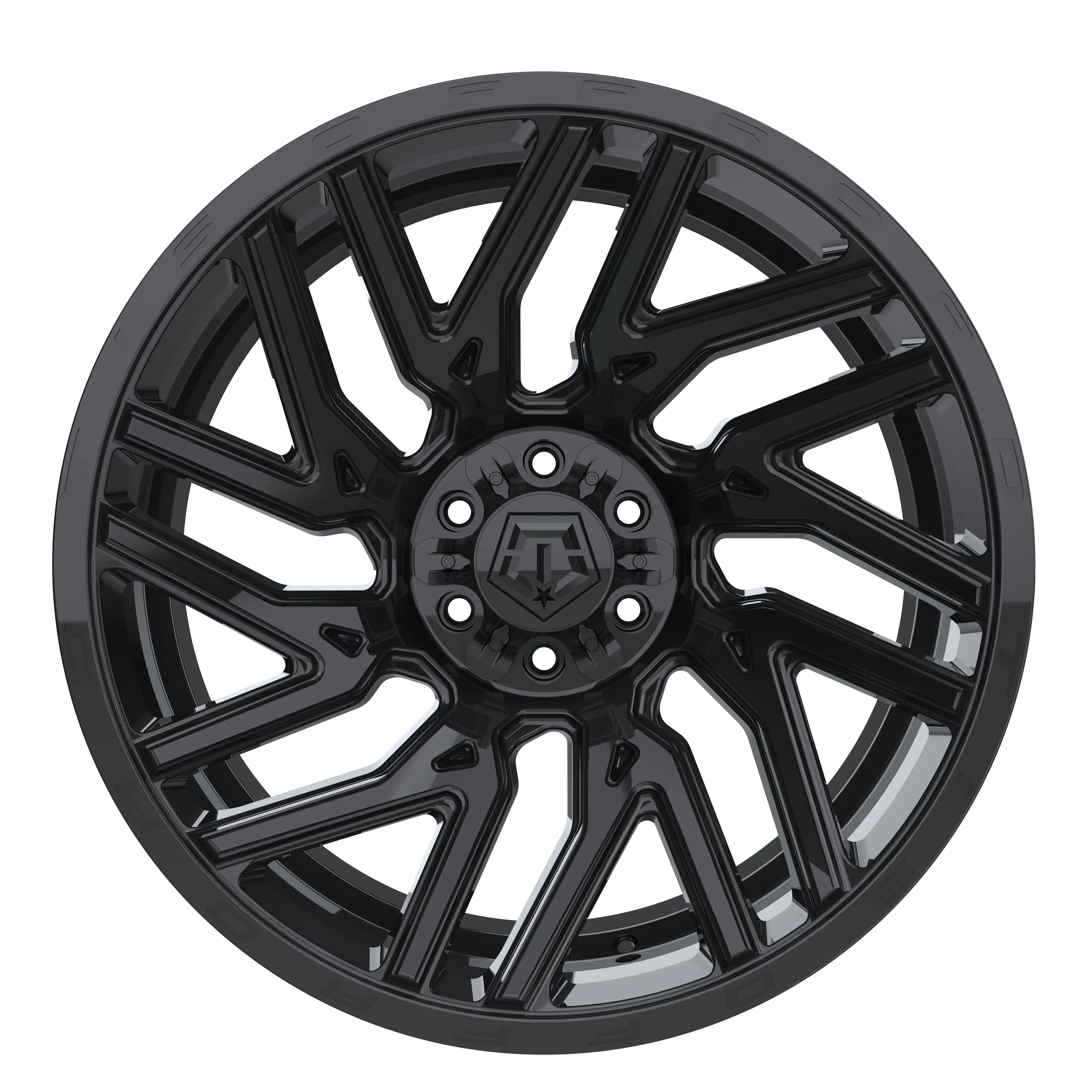 6 inch Bundle w/ 22x12 Gloss Black Wheels & 35in Nitto Ridge Grapplers - 4wd - 4.3 5.3 6.2 Engine