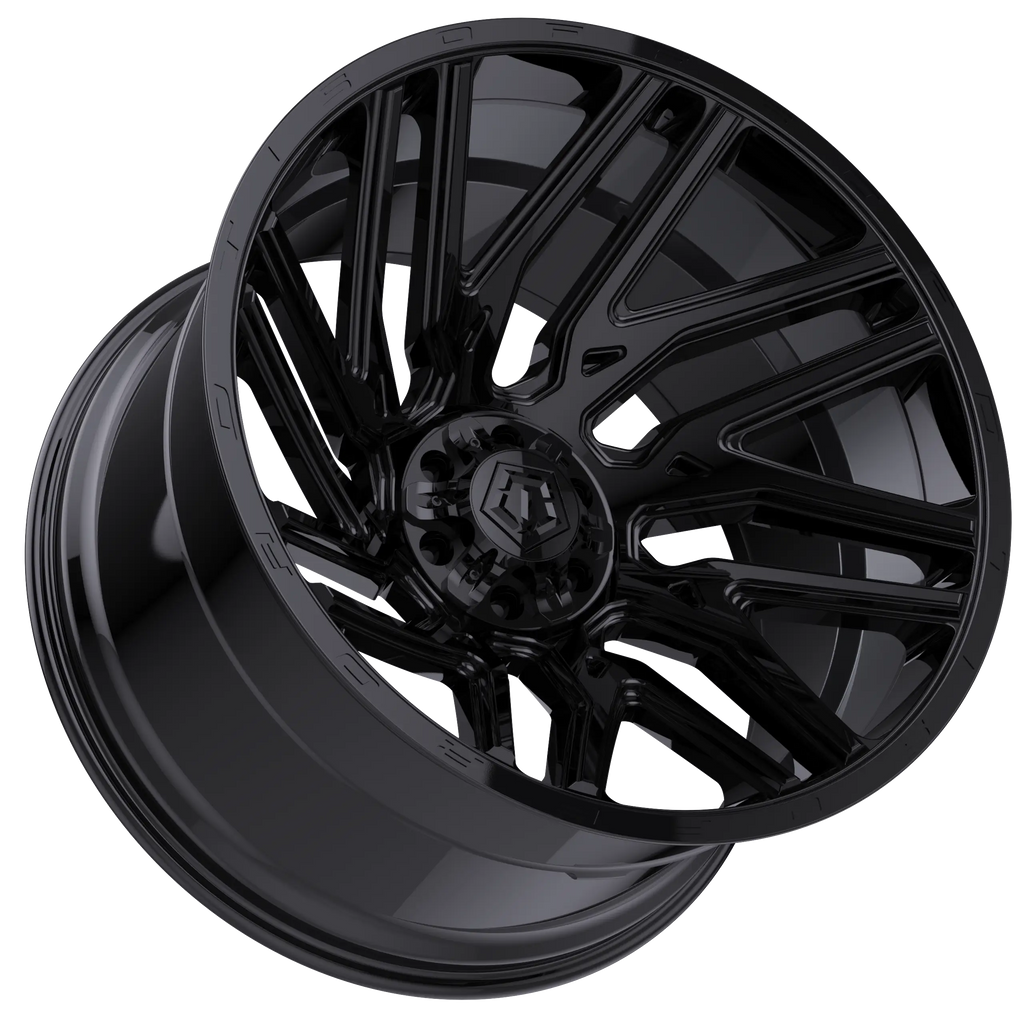 6 inch Bundle w/ 22x12 Gloss Black Wheels & 35in Nitto Ridge Grapplers - 4wd - 4.3 5.3 6.2 Engine